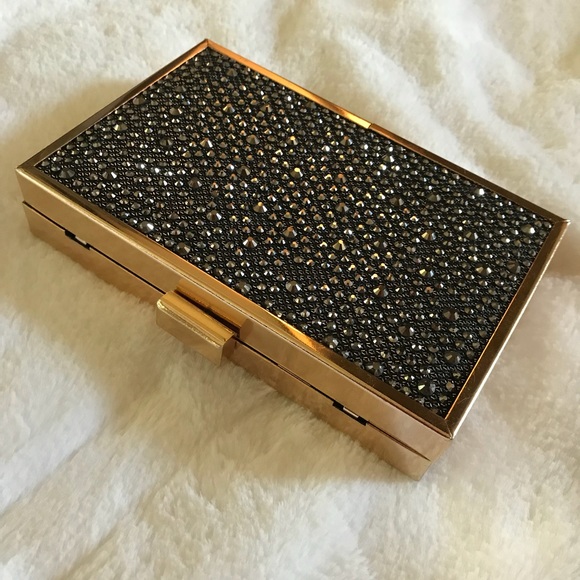 Crystal encrusted box clutch - Picture 5 of 8